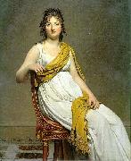 David, Jacques-Louis Madame Raymond de Verninac oil painting